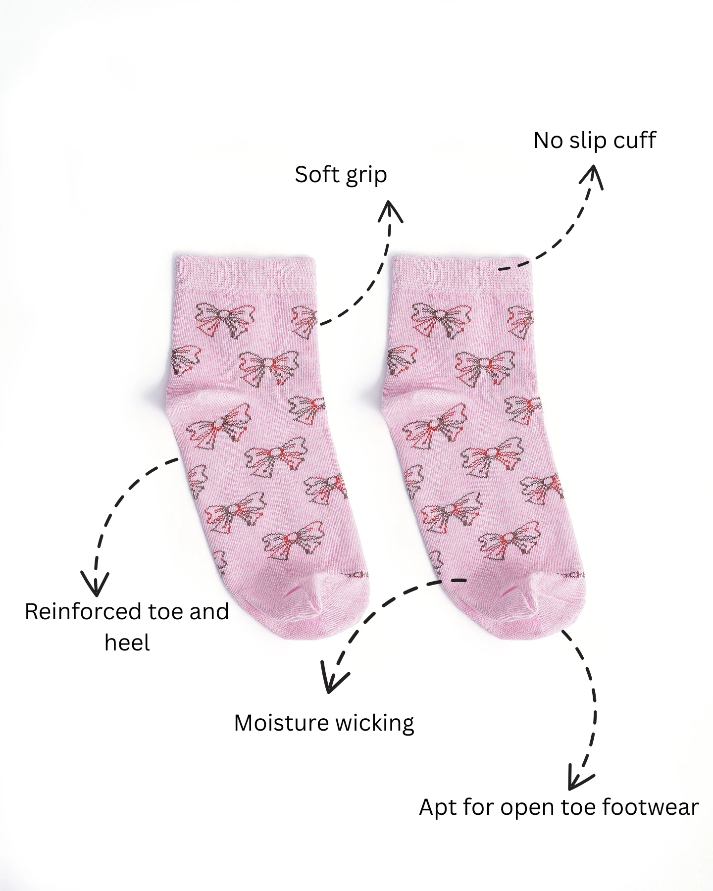 Blossom Bow Socks - Image 5