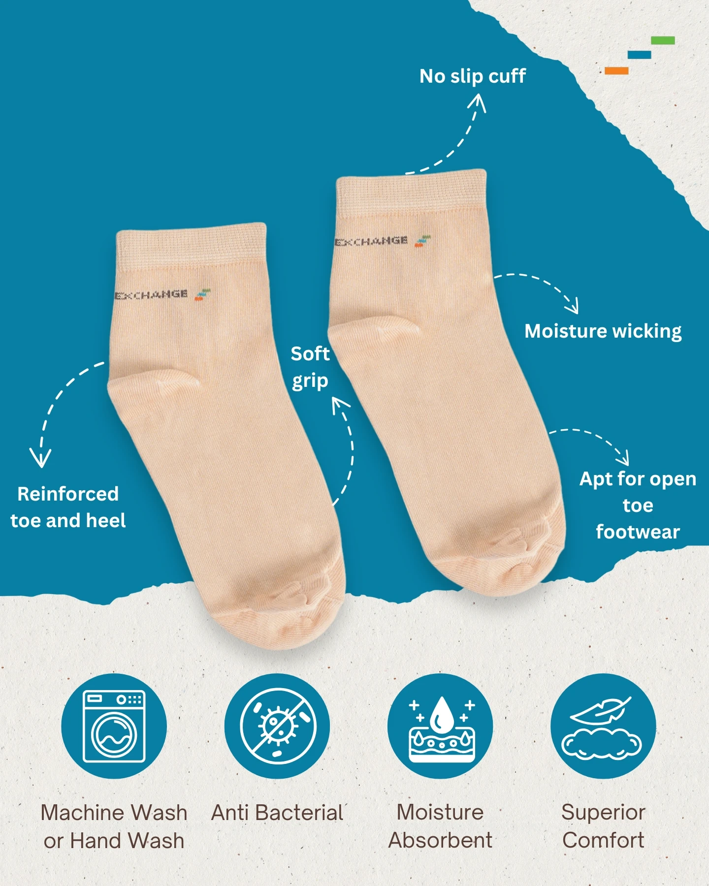 Toe Bloom – One Finger Ankle Socks - Image 4