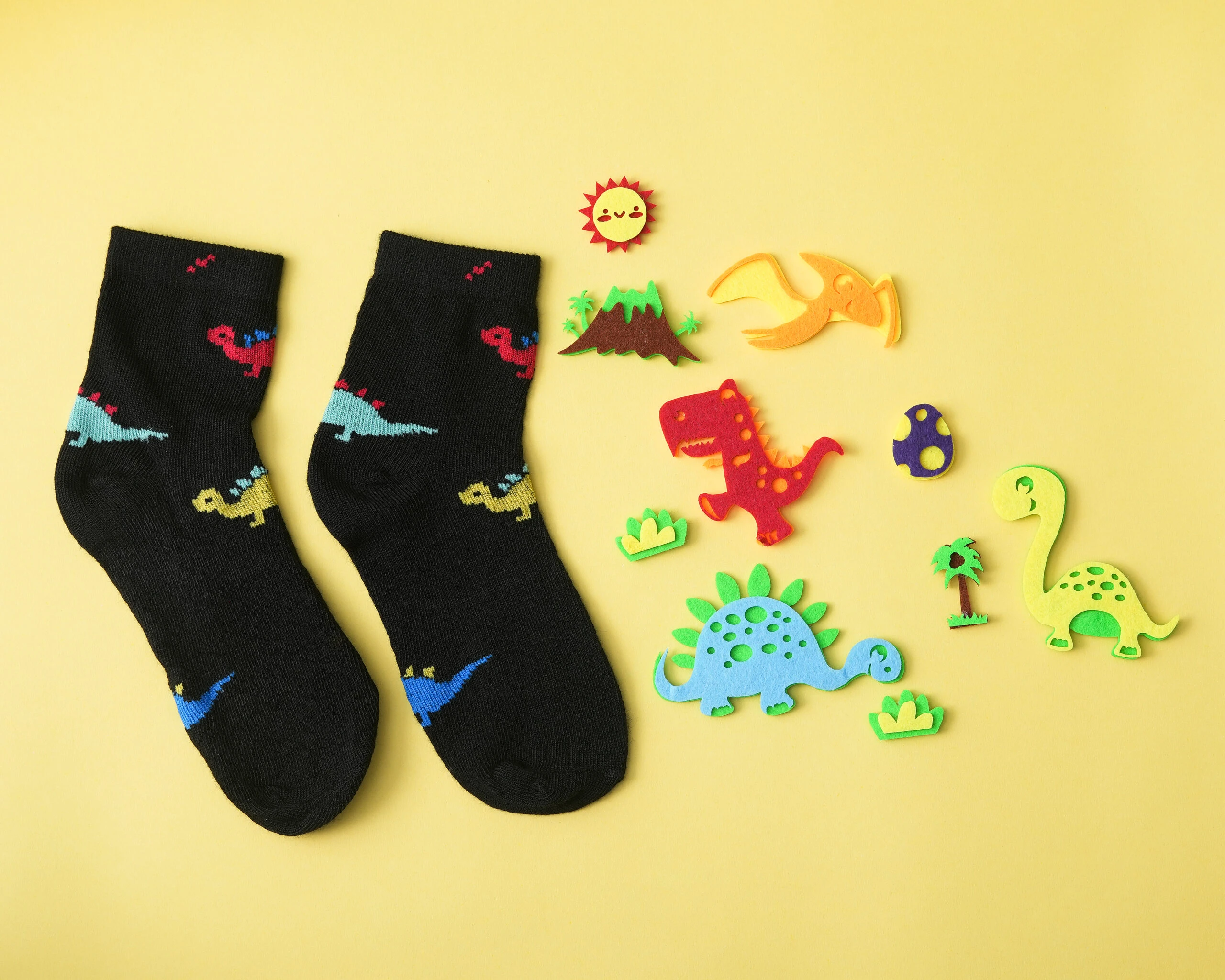 Jurassic Jolly Socks