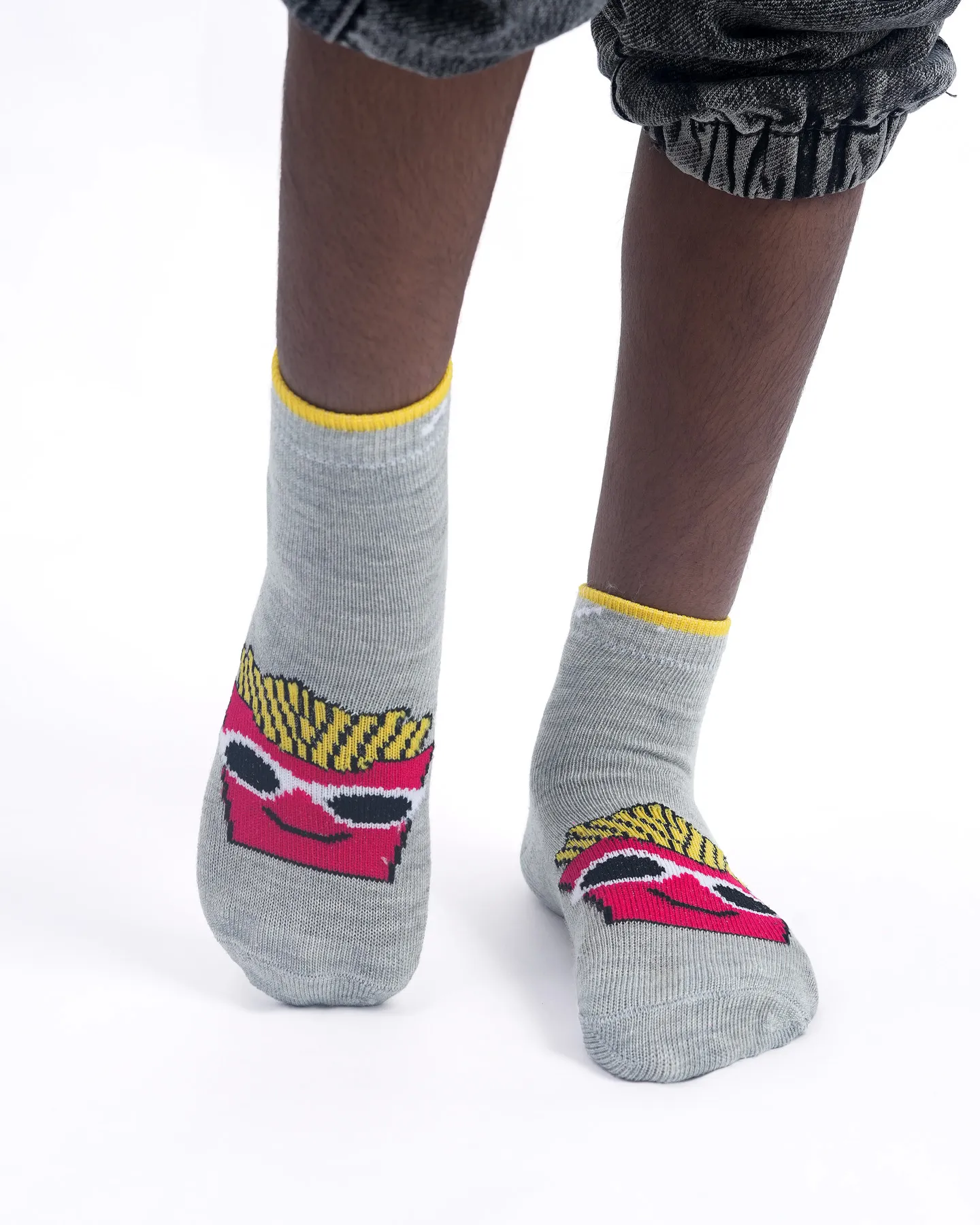 TSE Fry Guy Cool Club Kids Non‑Terry Socks - Image 4