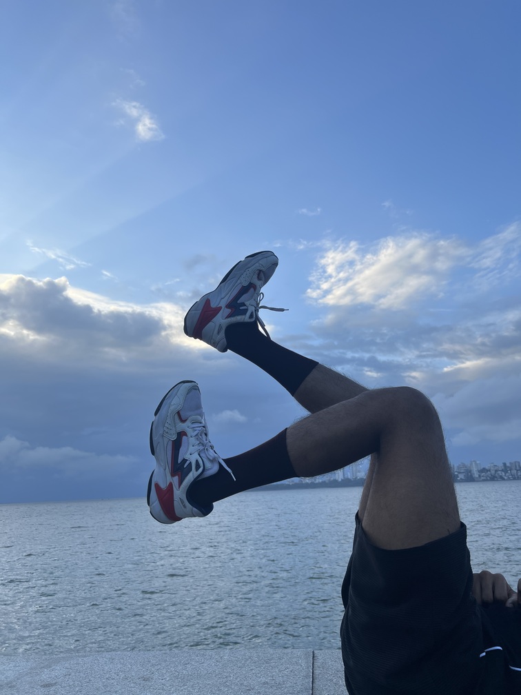 The Monarch Line-Bamboo Socks (Black)