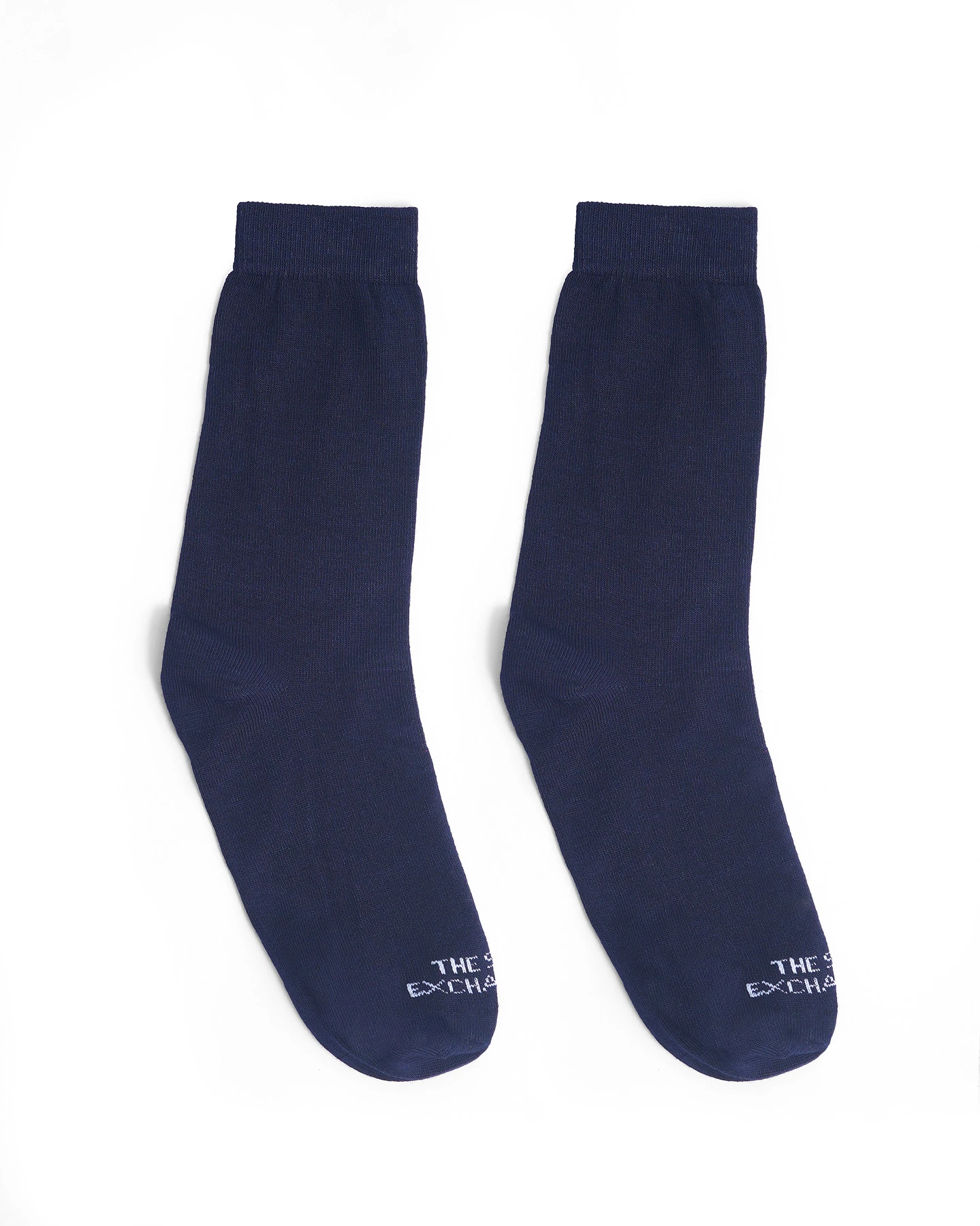 The Monarch Line-Bamboo Socks (Dark Blue) - Image 5
