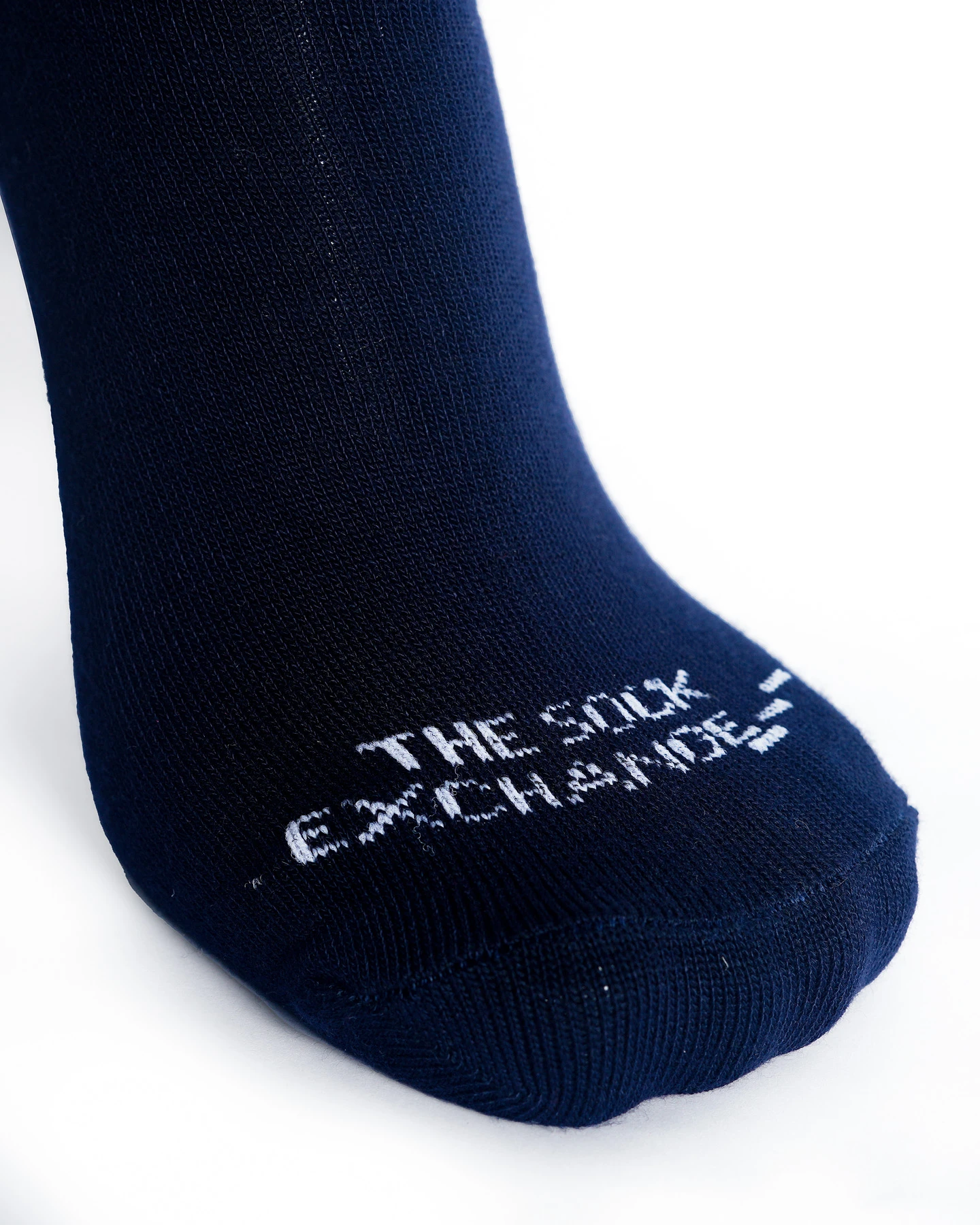 The Monarch Line-Bamboo Socks (Dark Blue) - Image 6