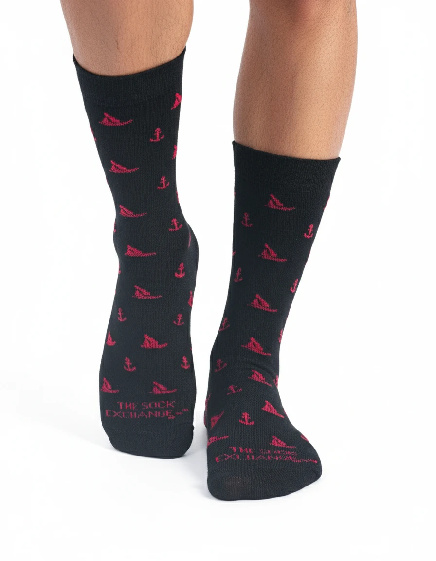 Captain's Crest Bamboo Socks - Image 3