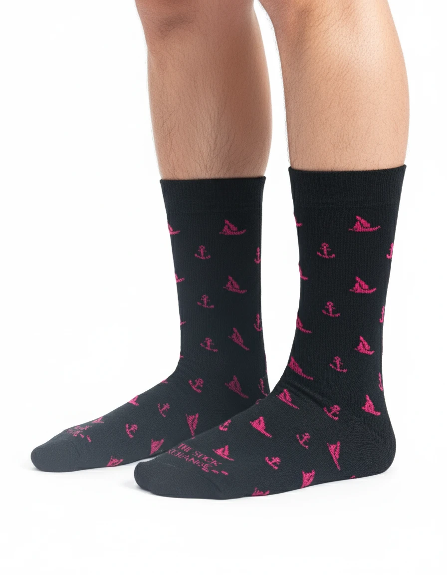 Captain's Crest Bamboo Socks - Image 4