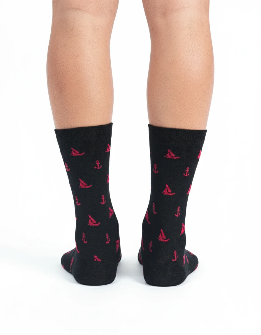 Captain's Crest Bamboo Socks - Image 2