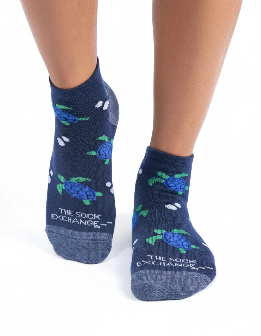 Turtle Trail Ankle Socks - Image 3