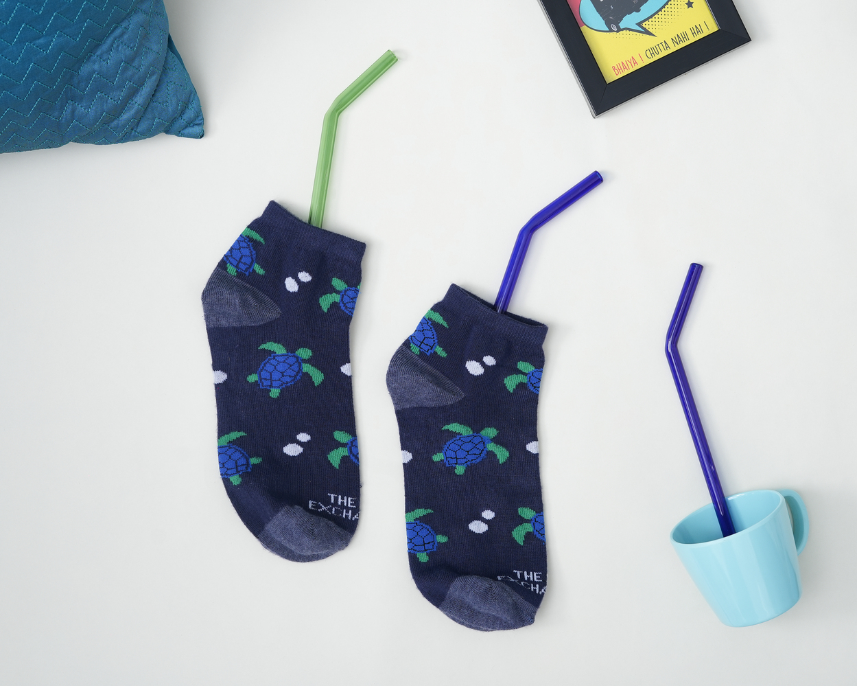 Turtle Trail Ankle Socks - Image 5
