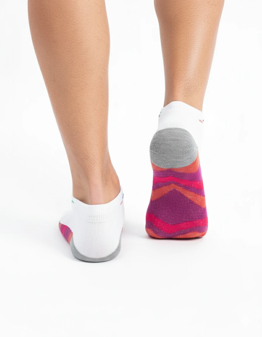 Retro Wave Low Cut Ankle Socks - Image 4