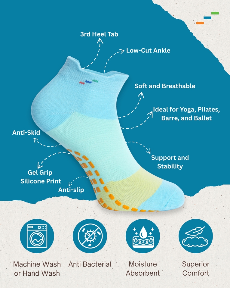 Serenity Grip Yoga Socks