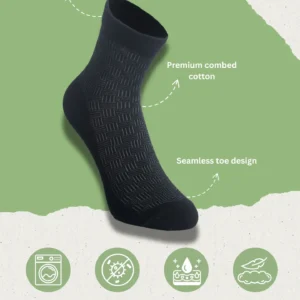 Aristocrat Men’s Black Formal Socks